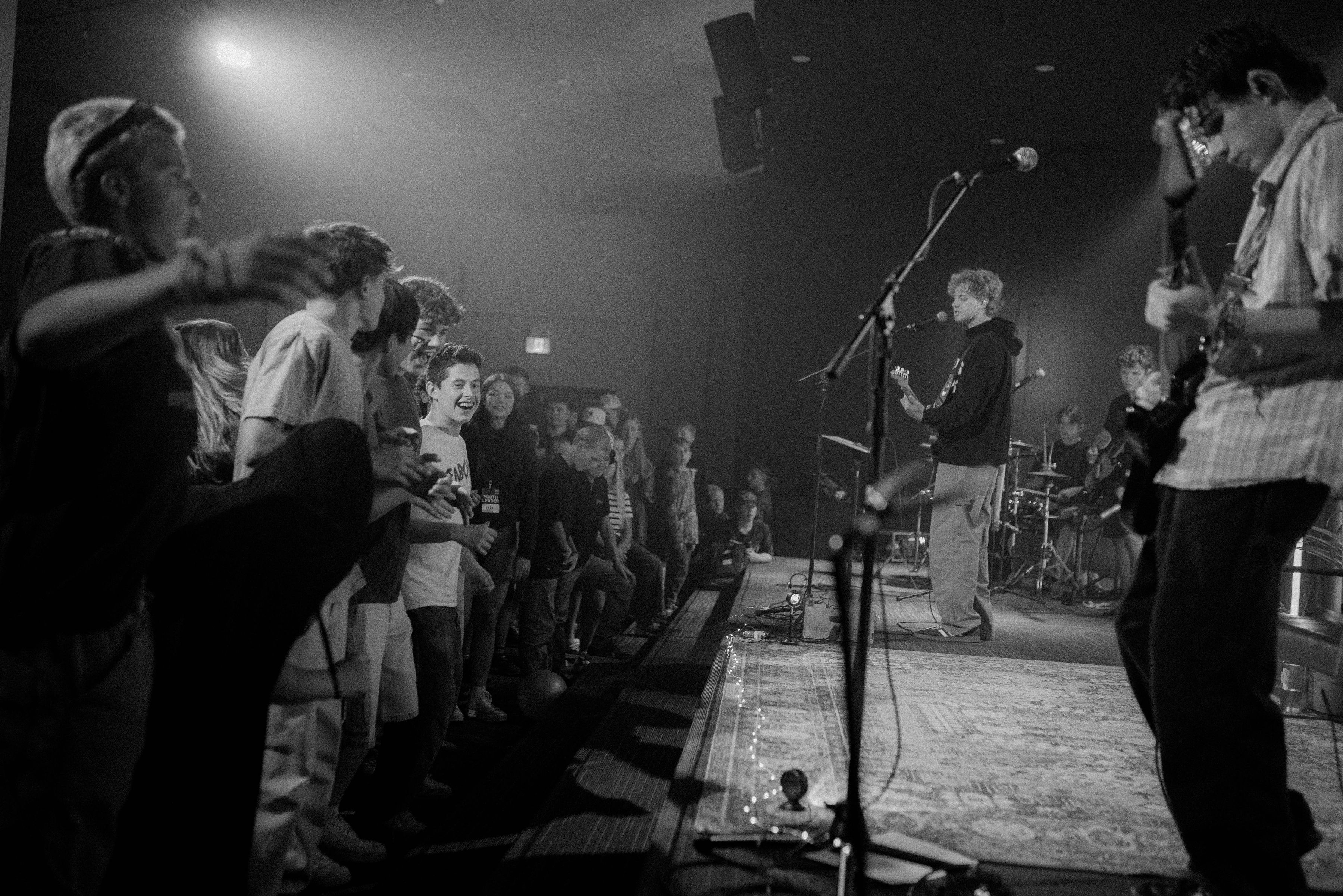 SEABORD performing for a crowd