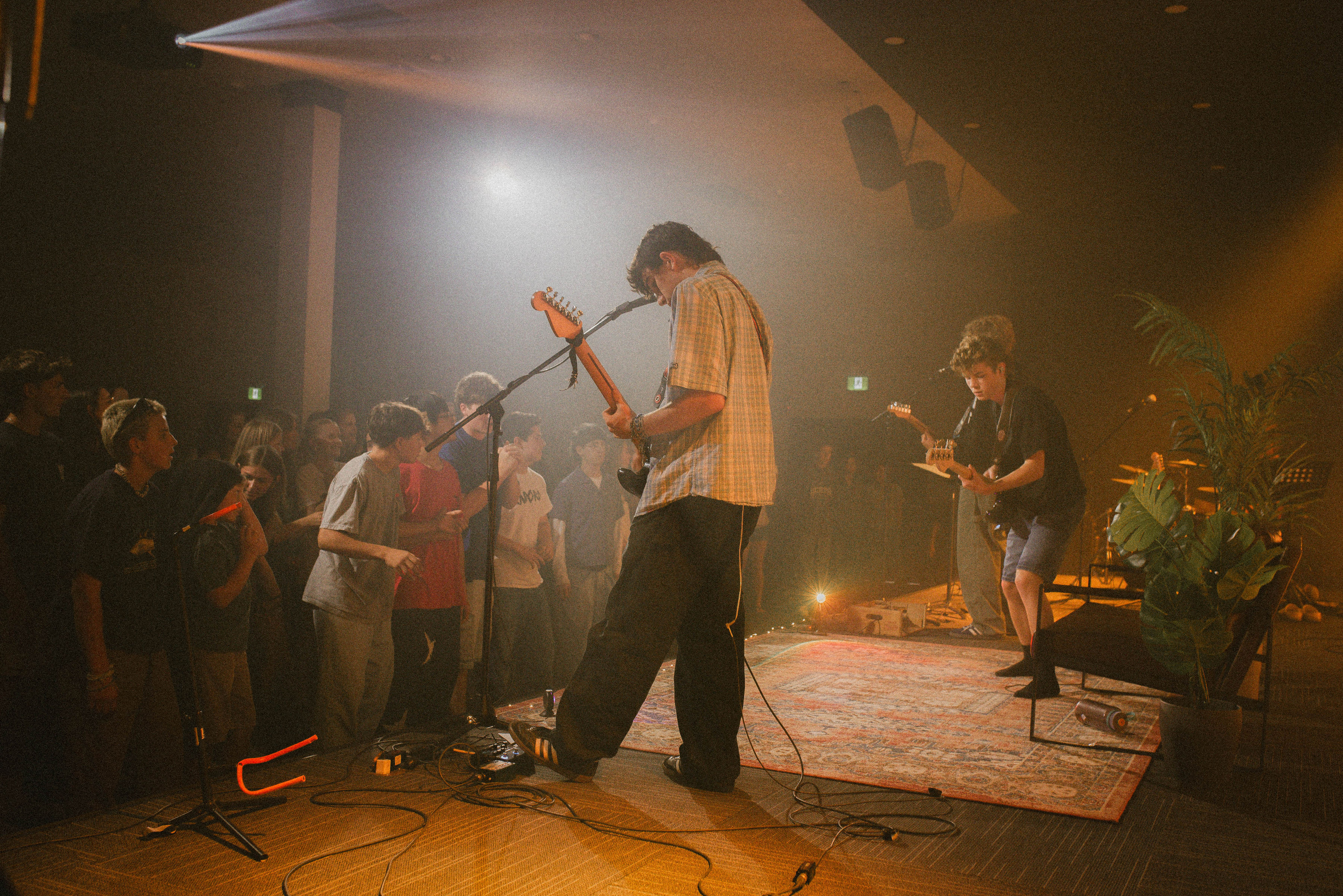 SEABORD performing at a packed event