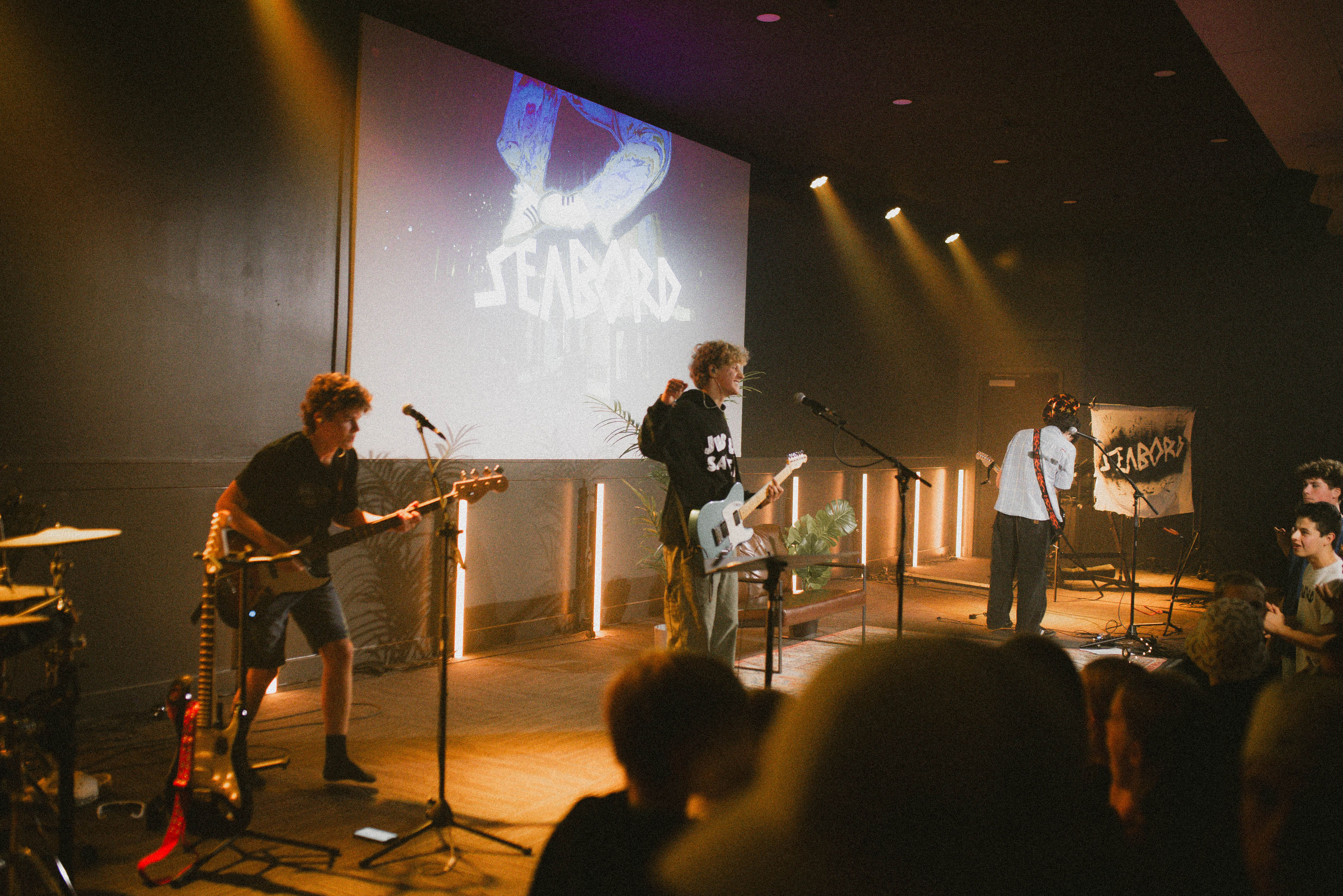 SEABORD playing live on stage